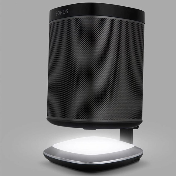 Flexson Illuminating Charging Stand for Sonos Play: 1 - Black (Single) P1DSL1021 - Picture 2 of 4